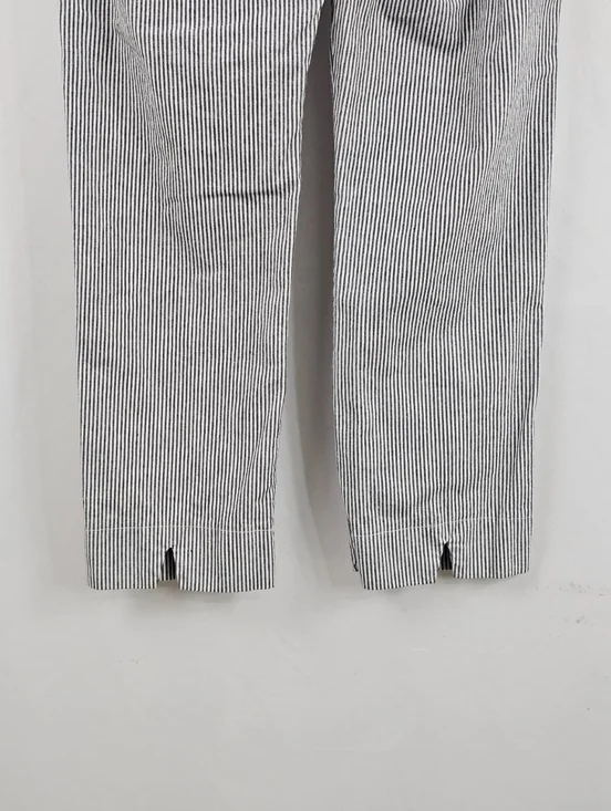 Brandy Melville Tilden Navy White Striped High Waisted Pants, OS - Picture 7 of 10